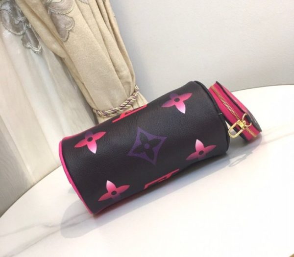 Replica Louis Vuitton Spring 2022 Papillon BB Bag In Midnight Fuchsia - Image 7