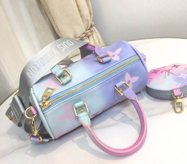 Replica Louis Vuitton Spring 2022 Papillon BB Bag In Sunrise Pastel - Image 7