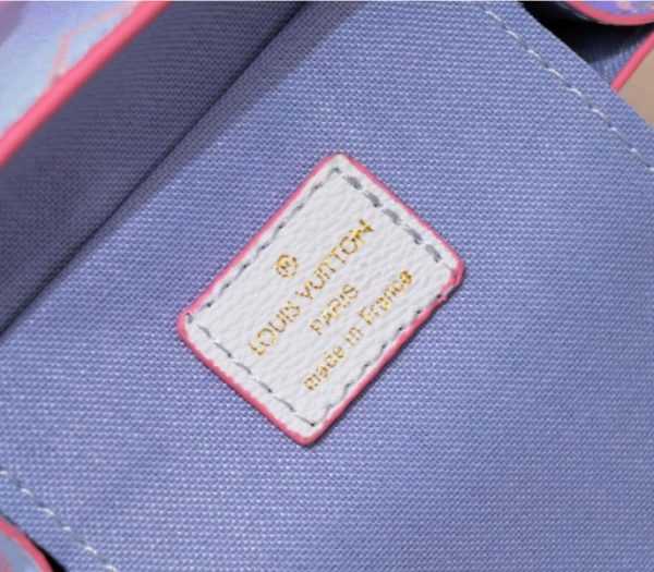 Replica Louis Vuitton Spring 2022 Petit Sac Plat In Sunrise Pastel - Image 7