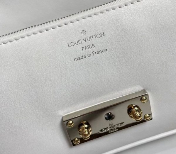 Replica Louis Vuitton Spring Summer 2022 Swing Bag In White - Image 6