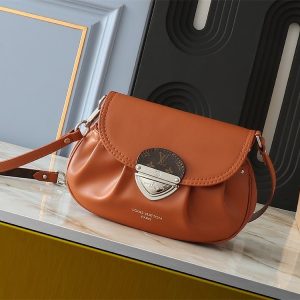Replica Louis Vuitton Sunset Vibe Bag In Cognac Brown