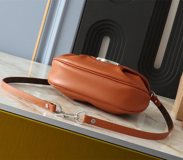 Replica Louis Vuitton Sunset Vibe Bag In Cognac Brown - Image 3