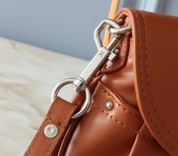 Replica Louis Vuitton Sunset Vibe Bag In Cognac Brown - Image 7