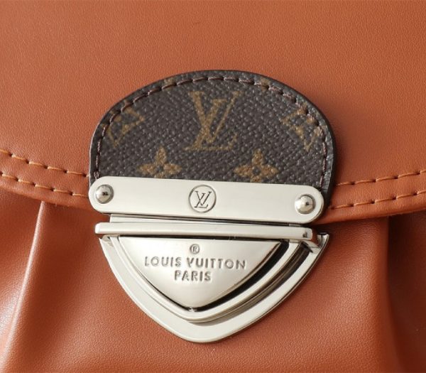 Replica Louis Vuitton Sunset Vibe Bag In Cognac Brown - Image 9