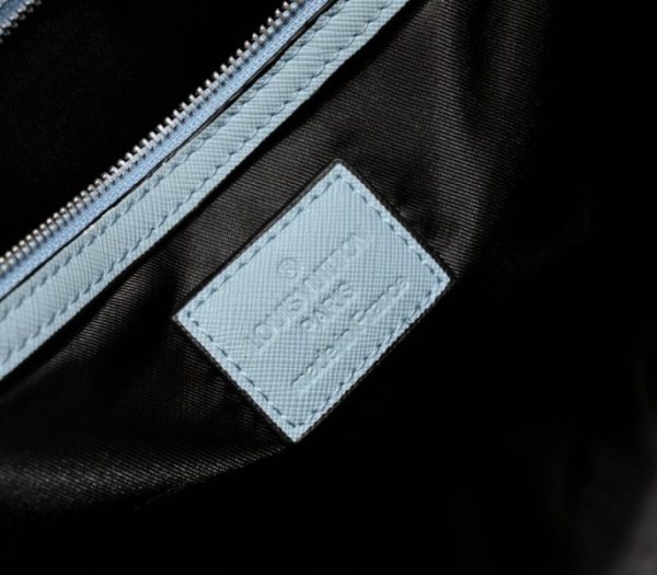 Replica Louis Vuitton Taiga Leather Keepall Bandouliere 50 Travel Bag In Miami Green - Image 6