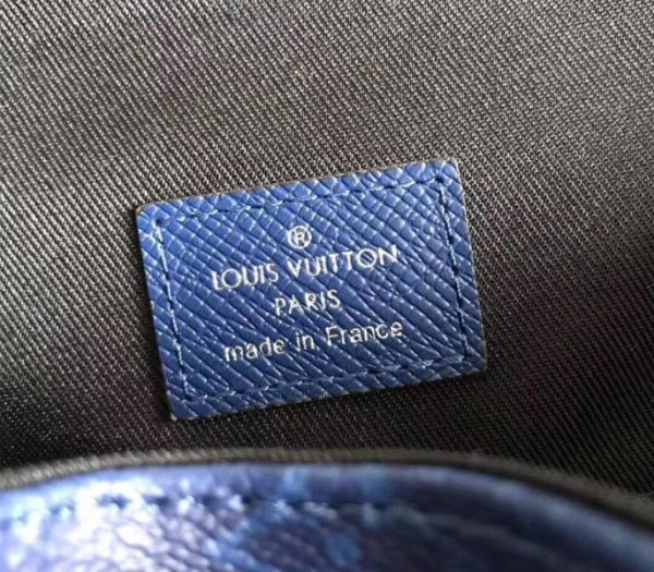 Replica Louis Vuitton Taiga Leather Outdoor Backpack In Pacific Blue - Image 6