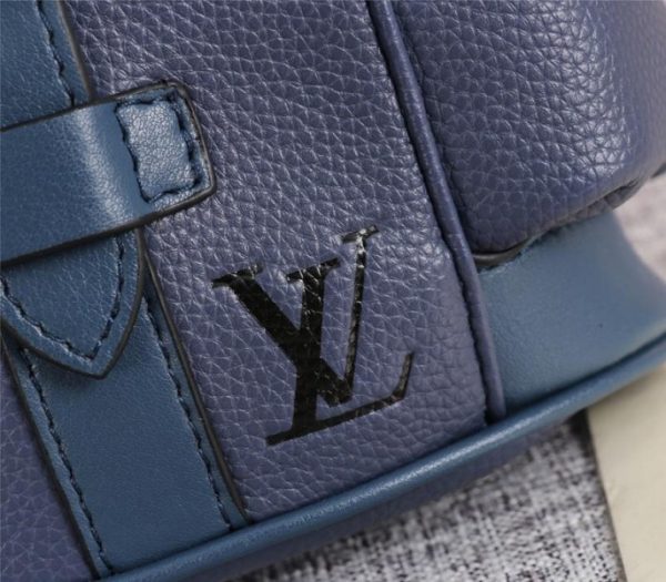 Replica Louis Vuitton Taurillon Leather Christopher XS Backpack In Navy Blue - Image 8