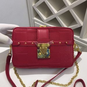 Replica Louis Vuitton Troca PM Bag In Red