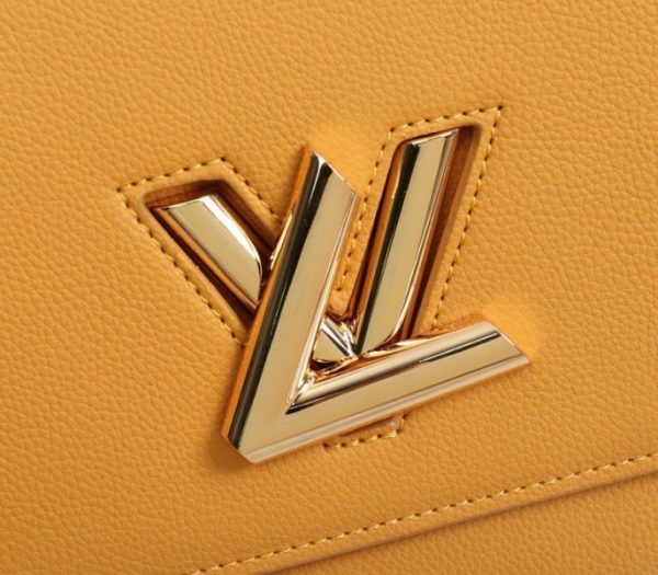 Replica Louis Vuitton Twist One Handle MM Handbag In Vibrant Honey - Image 7