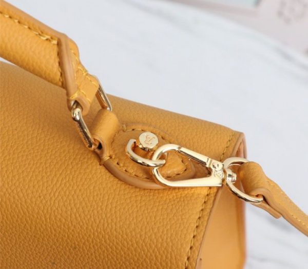 Replica Louis Vuitton Twist One Handle MM Handbag In Vibrant Honey - Image 8