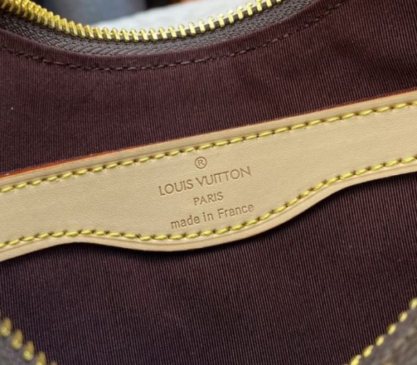 Replica Louis Vuitton X YK Mongram Canvas Boulogne Bag In Pumpkin - Image 7
