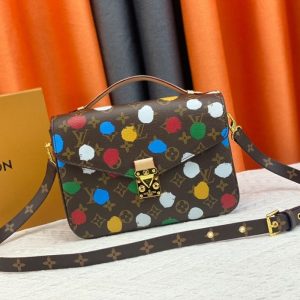 Replica Louis Vuitton X YK Monogram Canvas Metis Handbag