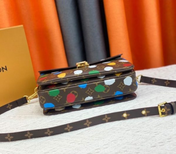 Replica Louis Vuitton X YK Monogram Canvas Metis Handbag - Image 5