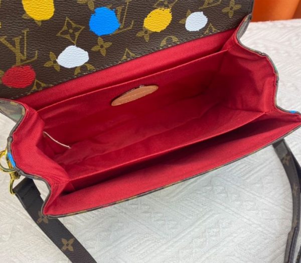Replica Louis Vuitton X YK Monogram Canvas Metis Handbag - Image 6