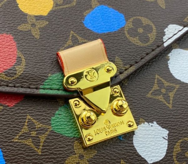 Replica Louis Vuitton X YK Monogram Canvas Metis Handbag - Image 8