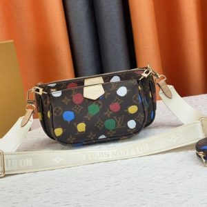 Replica Louis Vuitton X YK Monogram Canvas Multi Pochette Accessoires