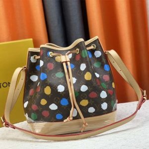 Replica Louis Vuitton X YK Monogram Canvas Noe Bag