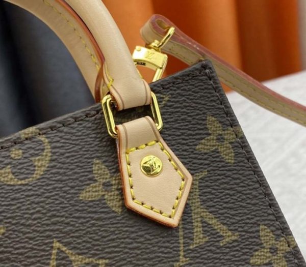Replica Louis Vuitton X YK Monogram Canvas Petit Sac Plat In Pumpkin - Image 8
