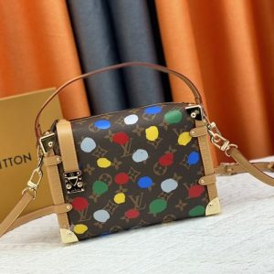 Replica Louis Vuitton X YK Monogram Canvas Side Trunk