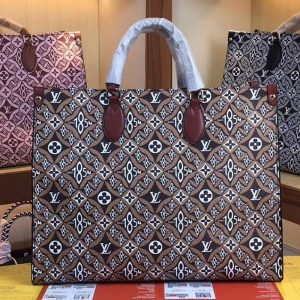 Replica Louis VuittonSince 1854 Onthego GM Bag In Bordeaux