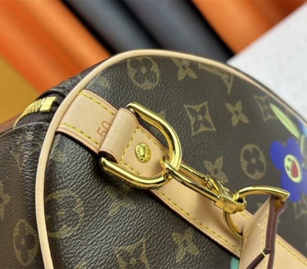 Louis Vuitton X TM Monogram Canvas Keepall Bandouliere 50 - Image 4