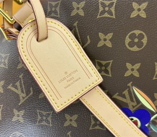 Louis Vuitton X TM Monogram Canvas Keepall Bandouliere 50 - Image 3