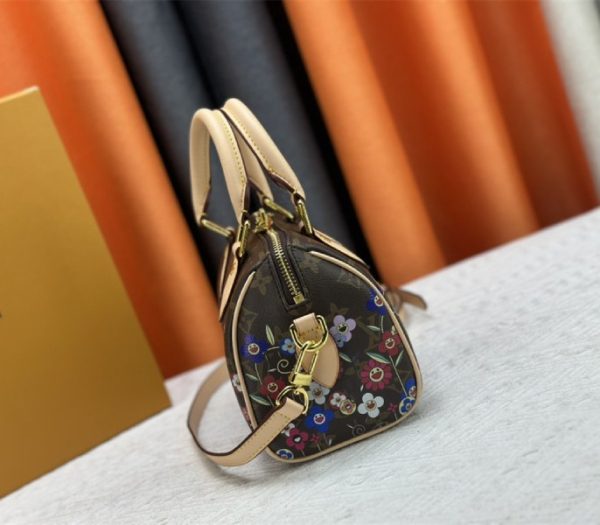 Louis Vuitton X TM Monogram Canvas Speedy Bandouliere 20 - Image 7