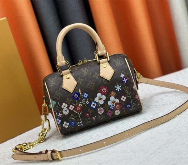 Louis Vuitton X TM Monogram Canvas Speedy Bandouliere 20 - Image 3