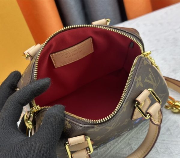 Louis Vuitton X TM Monogram Canvas Speedy Bandouliere 20 - Image 9