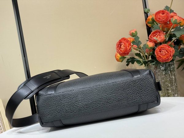 Louis Vuitton Black Knight Biker Bag - Image 8